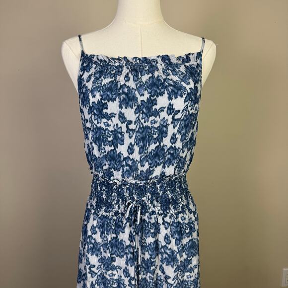 Rails Magdalene Floral Smocked Waist Midi Sundress US Women’s M - Picture 3 of 10